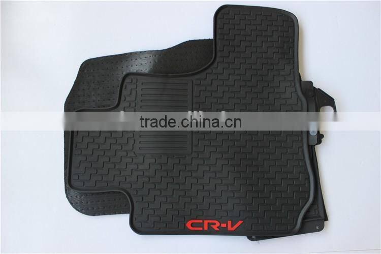 4pcs of fire proof automobile rubber mat for Honda CRV 2011 car mat