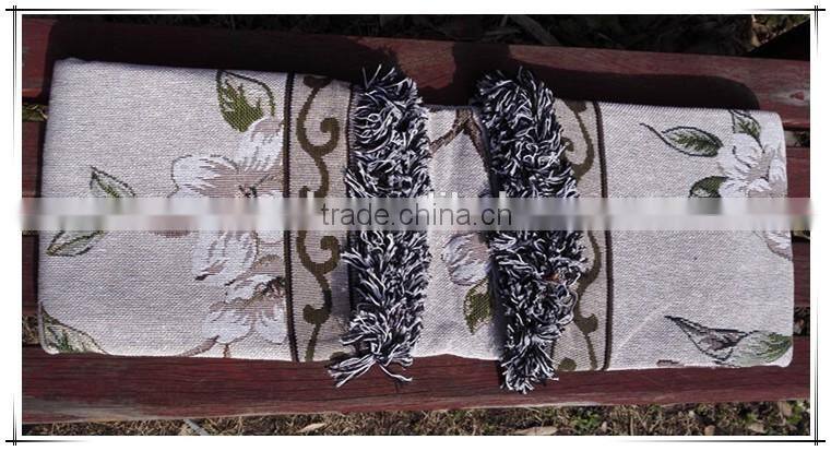 Fancy colorful woven tapestry jacquard throws and blankets