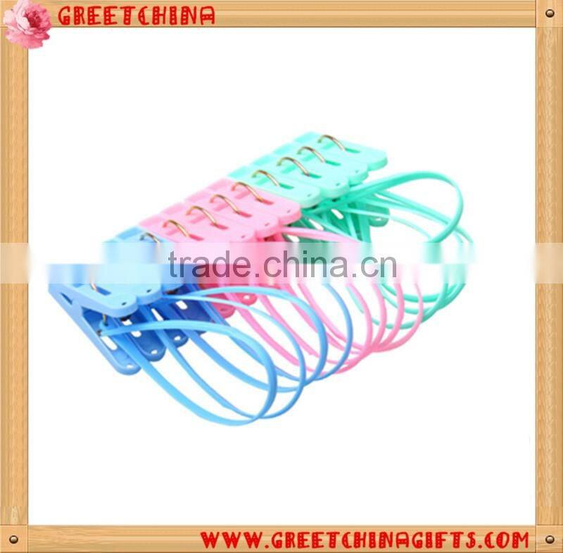 Plastic clothes drying clips/ clip hanger