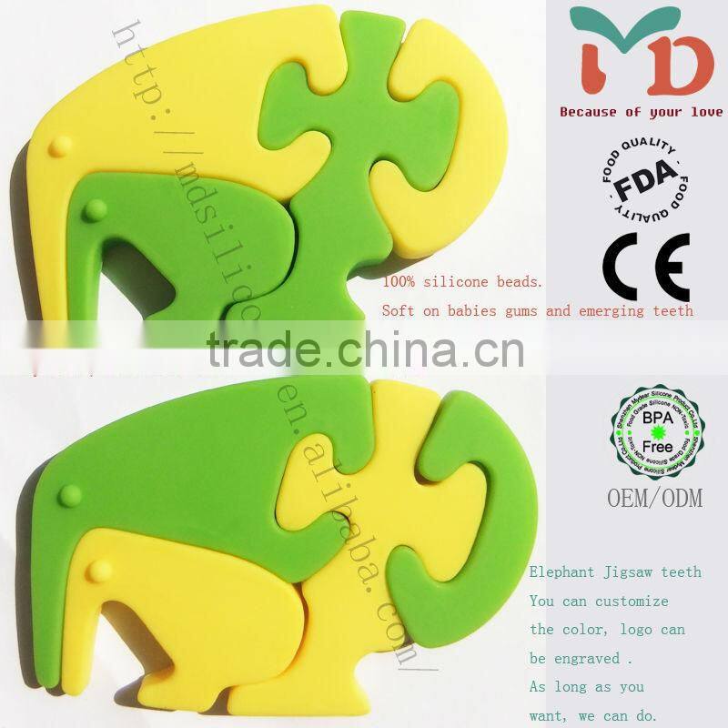 Silicone Teething Necklace Wholesale/BPA Free Teething Necklace