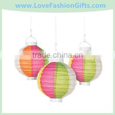 Beach Ball Light-Up Paper Lanterns