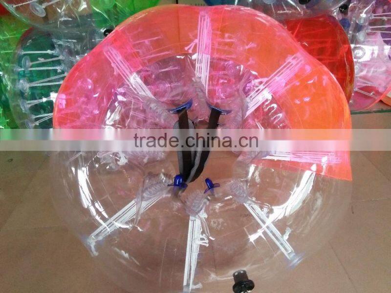 Hot Sale High Quality 100%TPU Inflatable Human Body Adult/kids body bubble ball inflatable bumper ball football