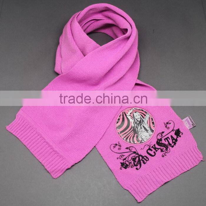 WHOLESALE KNITTED CHILDREN WINTER HAT AND SCARF SET WHOLESALE LOGO SETS