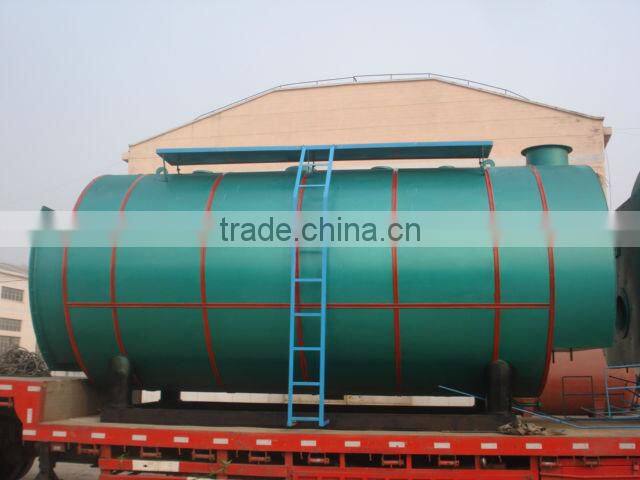 Gas fired hot water boiler