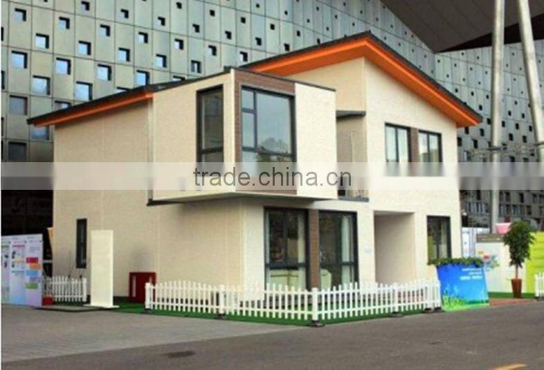 Manufacture supply modern prefabricated villa/steel structure villa