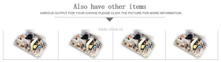 Mean well 65W Triple open frame smps/triple output power supply