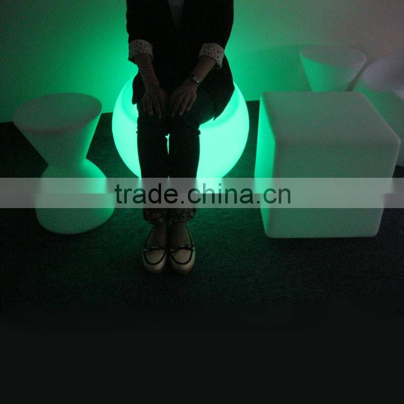 bar and home decorative furniture led lighting cube chairs
