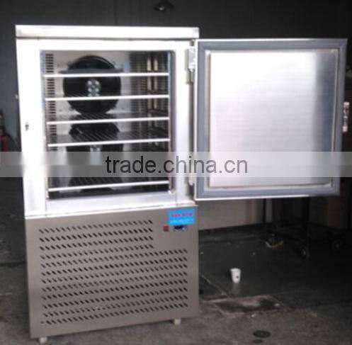 Professional Multifunction Stainless steel lower temperature quick- freeze mobile freezer