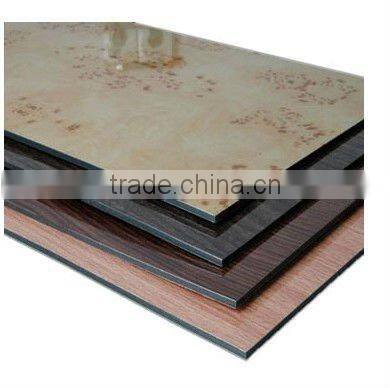 Dark emperador marble aluminum composite marble tile