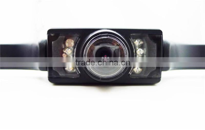 135 degree 12V Car vehicle reverse Back Up night vision camera with power cable and AV cable