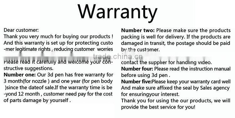 3d 2016 hot selling pen 3d drawing pen with CE Rohs