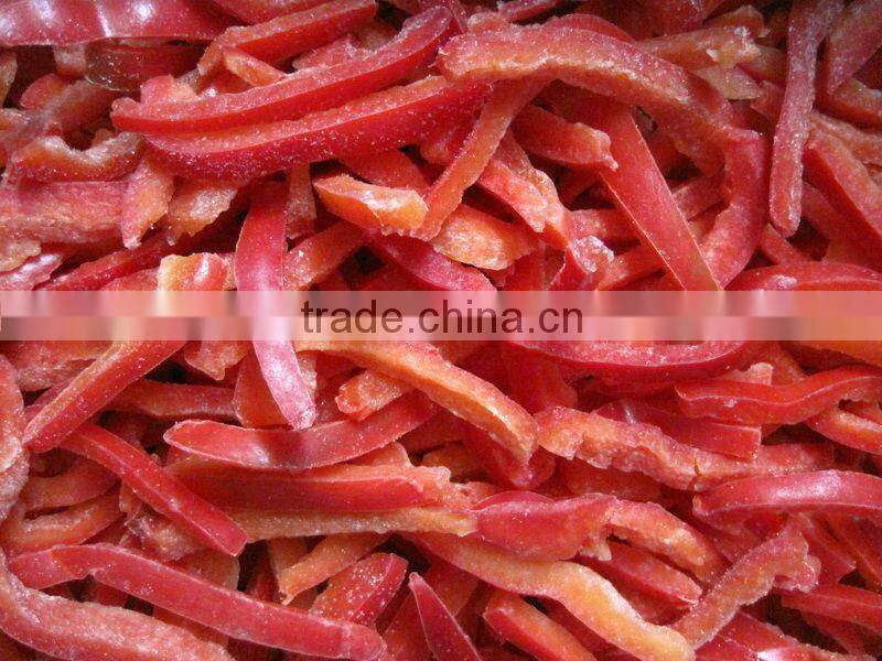 Red Capsicum Sliced Frozen Red Pepper