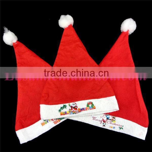 Ordinary children christmas hat,dancing santa hats,funny christmas hats