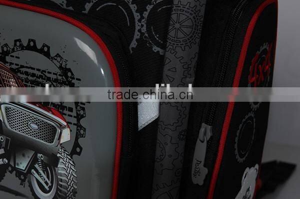 Kids red cars school backpack boy primary school bag