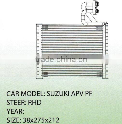 Automotive ac auto kit evaporator coil core For SUZUKI