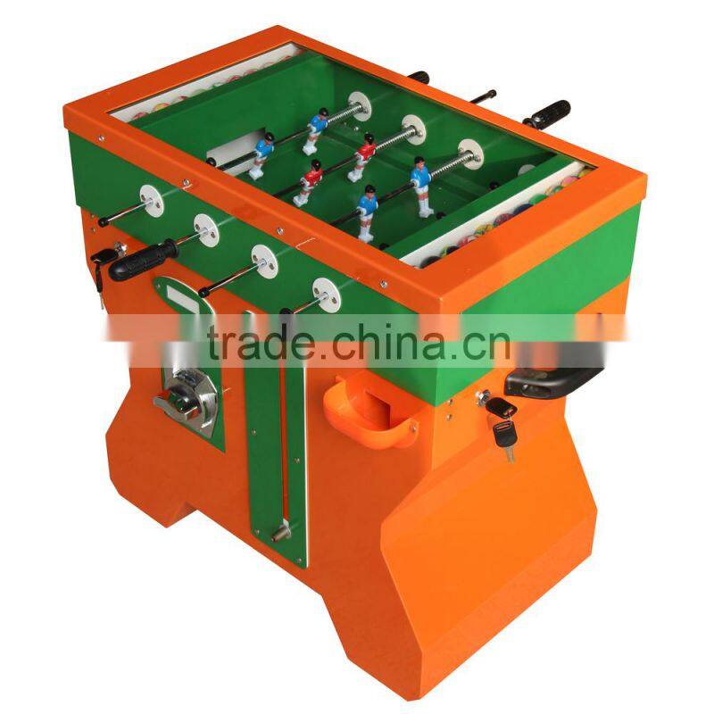 funny table soccer vending machine for kids