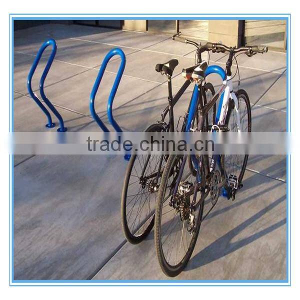 Powder Coated Triangle Standing Bike Racks