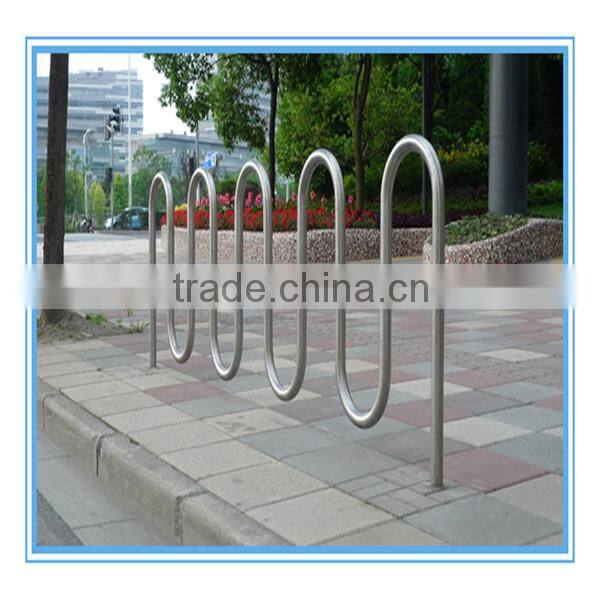 Stainless Steel Wave Bike Stands
