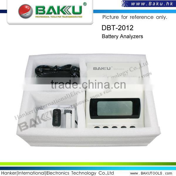 2016 Best sale overcharging protection digital mobile phone battery capacity tester( new product DBT-2012 the battery analyzer)