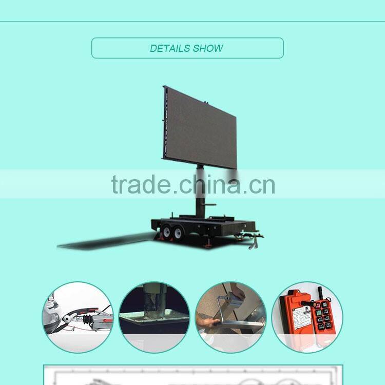 Mobile outdoor LED display video screen rentals