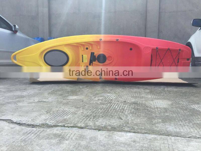 Single canoeing Kayak canoe Kayak platform proofed kayak boat PE plastic