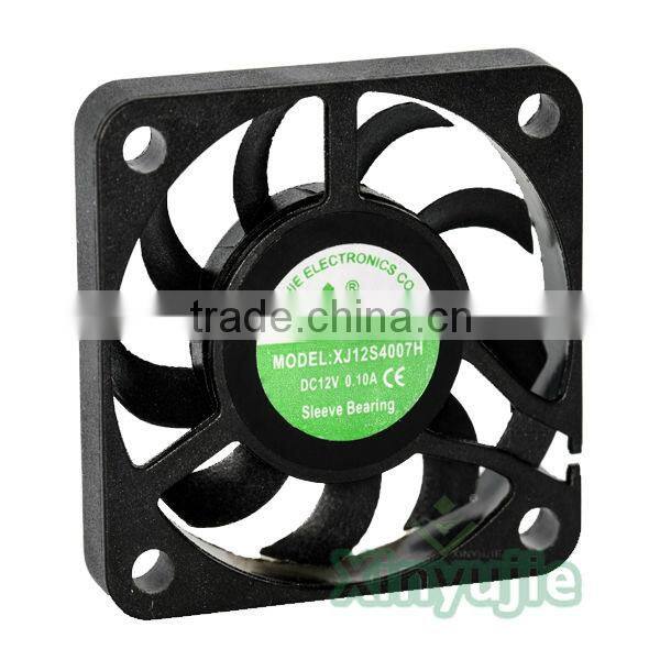 solar powered outdoor fans 40*40*07MM kitchen exhaust fan / charging fan price