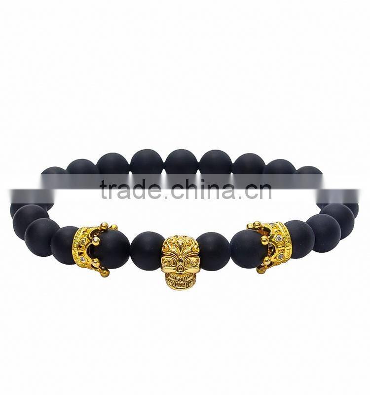 New Design Fashion Skull Crown Ally Express Wholesale Bracelet Energy Bracelets