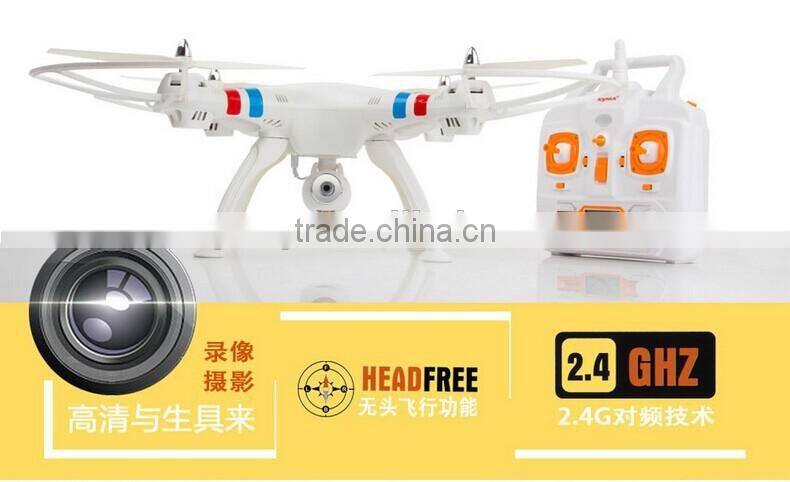 "Newest Venture 2.4G 4CH! Syma x8c,universal remote control TOYS, Professional Big Drones With Camera "