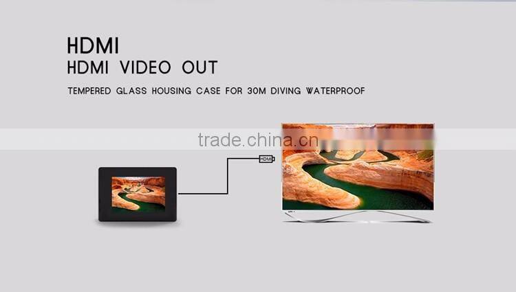 F68 Ultra HD 2 Inch Screen 4K Viewing Angles 70-170 Degrees Adjustable Wi Fi With Gyro Stabilization Sport Action Camera