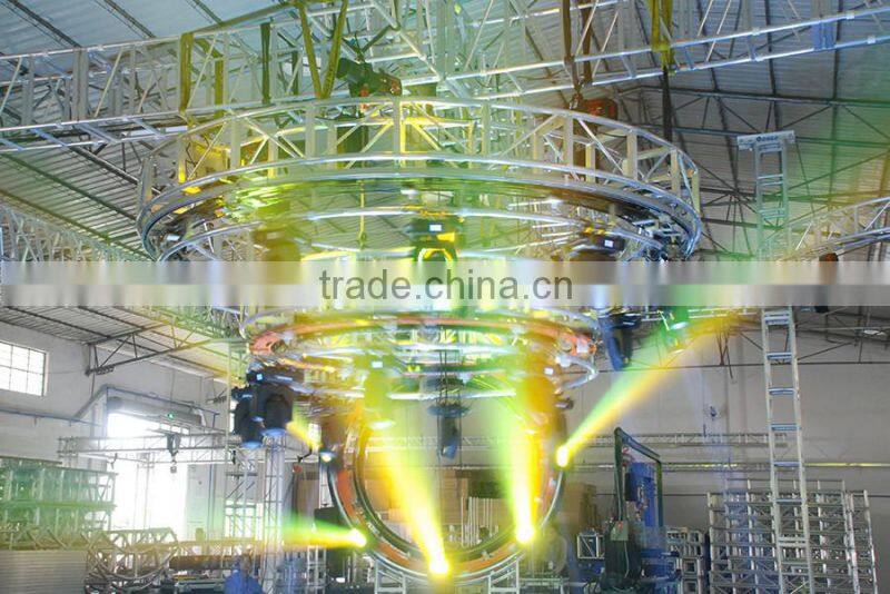 Aluminum led display truss, stage lighting truss rotating truss