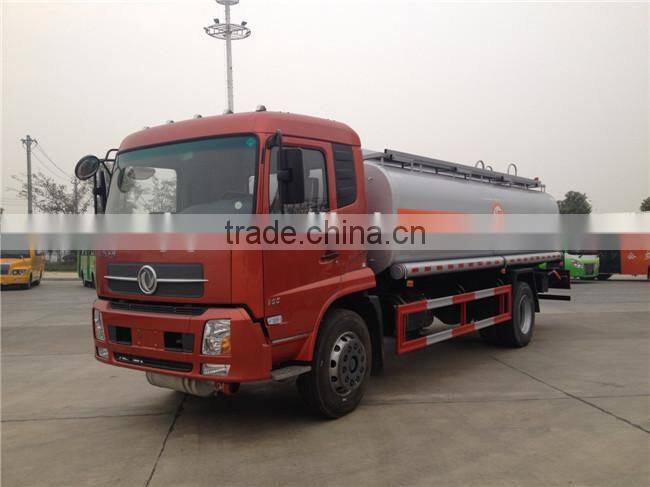 Dongfeng 2 axles oil tank truck for sale in south america, russia
