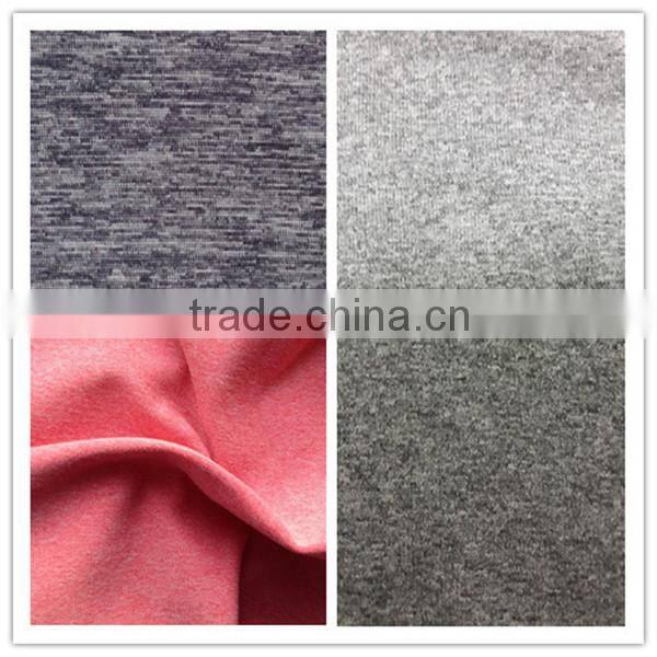 2016 popular polyester dty melange yarn for knitting