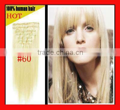 pretty remy 100g clip in hair extensions full head clip in hair extension