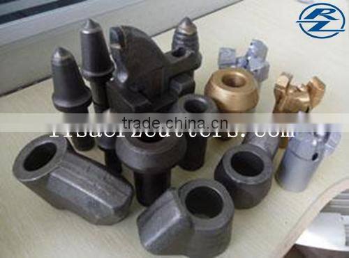 C21 C31round shank trencher cutter bits bullet teeth tungsten carbide trenching conical picks