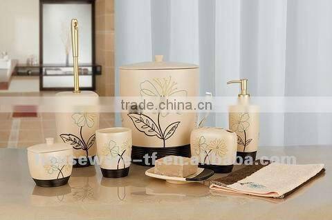 Resin Bathroom Tooth Utensil Set