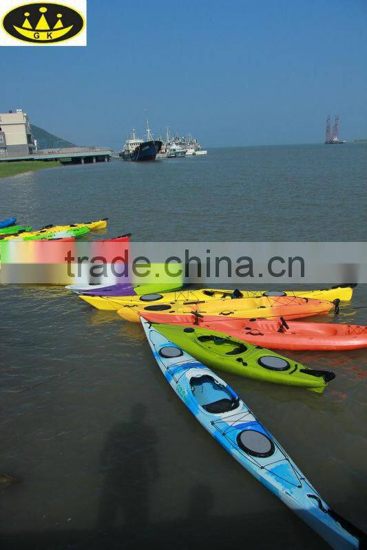 Double sit in ocean fishing kayak