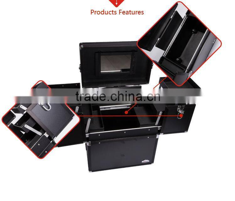 Factory Price Professional Hair Beauty Aluminum Salon Case