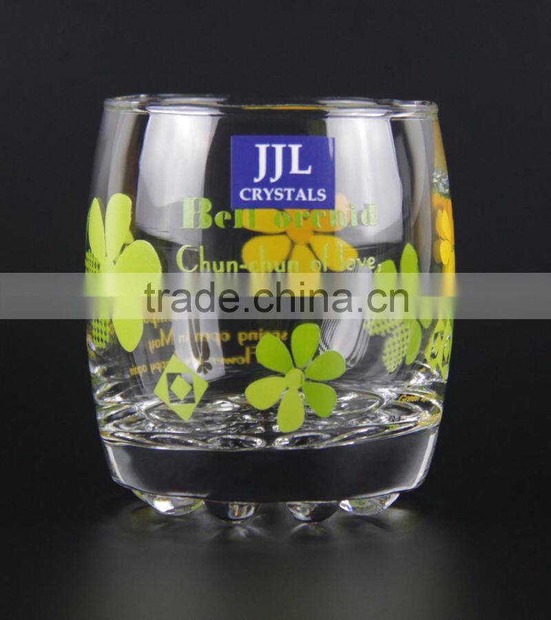 JJL CRYSTAL BLOWED TUMBLER JJL-9901G WATER JUICE MILK TEA DRINKING GLASS HIGH QUALITY