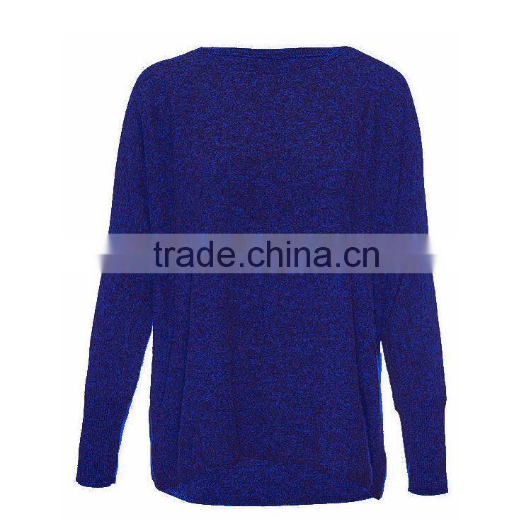 men's casual geometric patterned crewneck cashmere sweater