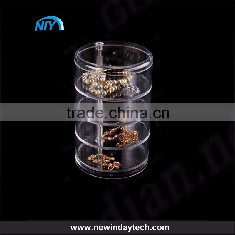 Cosmetic Organizer And Makeup Storage - Clear Acrylic Case For Your Beauty Products & Jewlery