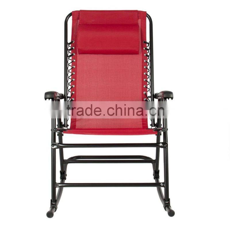 Wholesale Adult Modern Folding Rocking Chair With Headrest