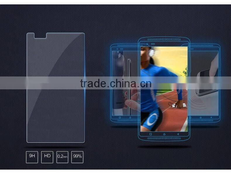 Promotion Arc Edge Anti Fingerprint 9H 0.2MM Tempered Glass Screen Protective Film For Lenovo X3 Glass Film