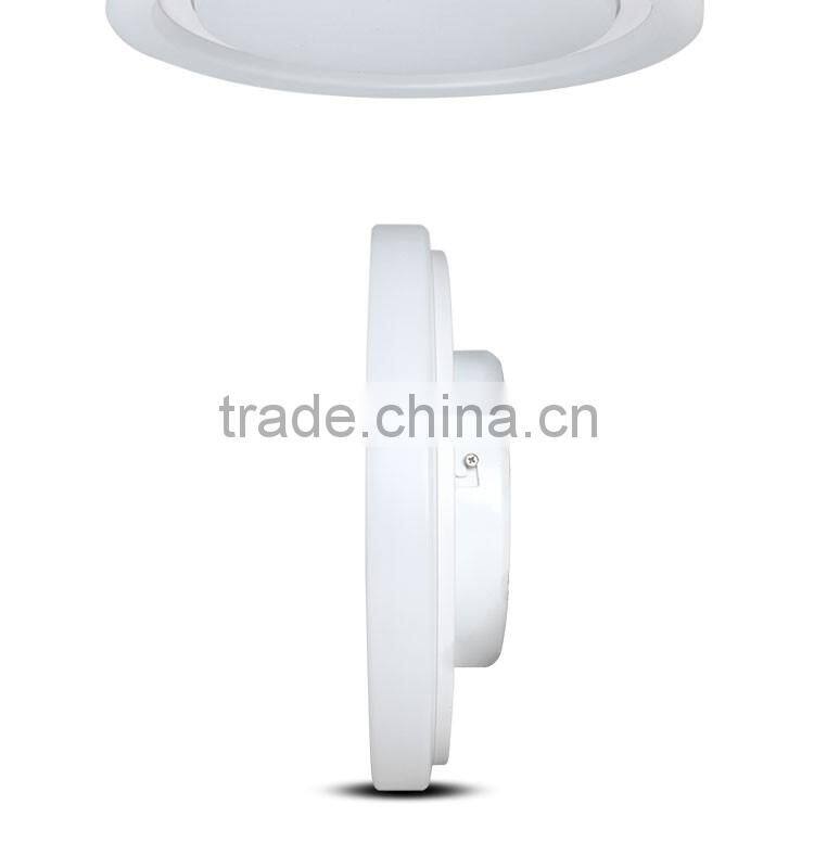 22W Dimmable RGB Single CCT LED Ceiling Light with Remote for Home