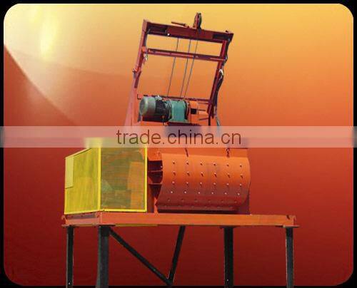 cement mixer concrete mixing batching plant POWER TEC CCM 1200 double shaft mixers