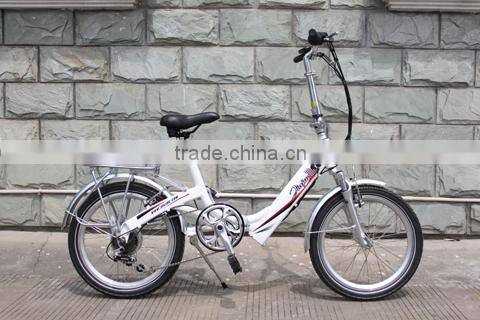 20 inch alloy frame folding electric bicycle