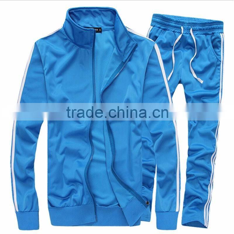 His- and-her tricot jacket wholesale fleece suits tricot suits