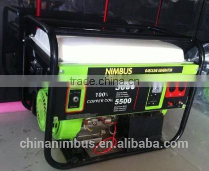5.0kw high quality 13hp gasoline generator permanent magnet honda electric hand start generators
