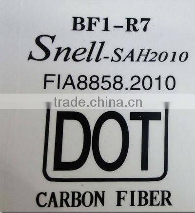 Automobile Accessories Carbon Helmet with FIA8858-2010 and SNELL SAH2010 Standard