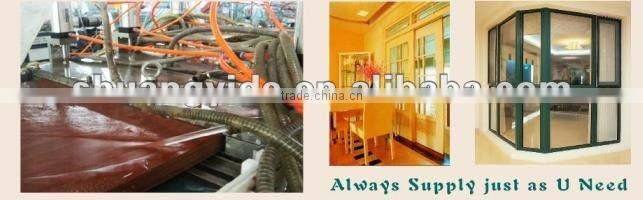 PVC WPC profile production line/window profile making machine/door profile machine