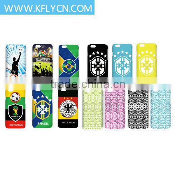 Wholesale cell phone accessories 3d iml hard pc protective case for iphone 6